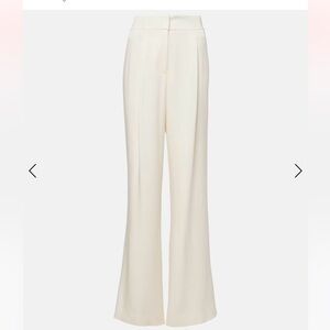 NWOT Veronica Beard White Silk Pants